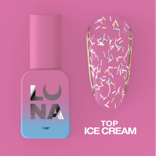 Top for gel polish Top Ice Cream 13ml