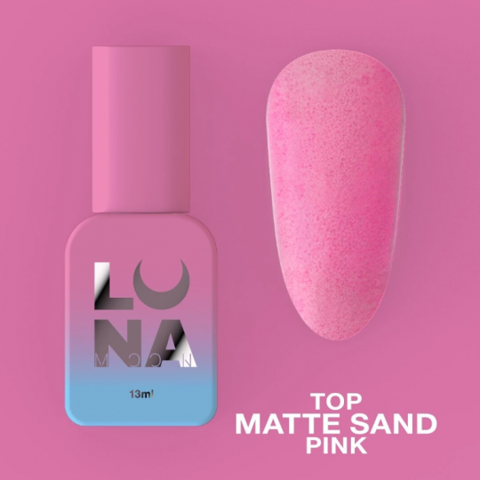 Matte top without sticky layer Top Matt Sand Pink 13ml