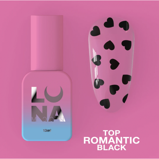 Top for gel polish Top Romantic Black 13ml
