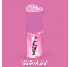 Dry cuticle oil with strawberry cream scent LUNA Moon Photoshop Oil 5 ml