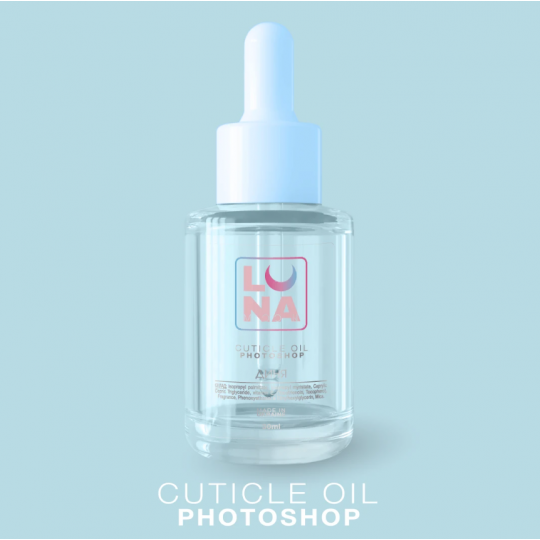 Сухое масло для кутикулы с ароматом дыни LUNA Moon Photoshop Oil 30 мл