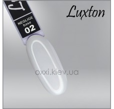 قاعدة تمويه لطلاء الجل LUXTON Neglige Base 2، أبيض أرجواني باهت، 10 مل