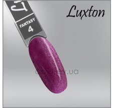 Gel polish LUXTON Fantasy 4, fuchsia with shimmer, magnetic, 10 ml