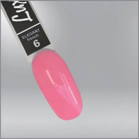 Luxton Elegant French 06 Pink Coral Gel Lacquer, 10 ml.