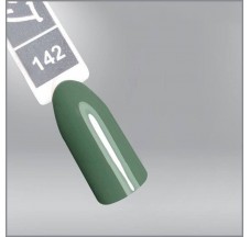 Luxton 142 dark green enamel gel polish, 10ml