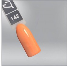 Luxton 148 white-orange enamel gel polish, 10ml
