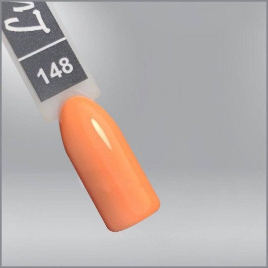 Luxton 148 white-orange enamel gel polish, 10ml