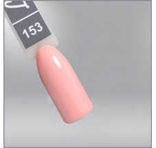 Гель-лак Luxton 153 бело-розовый, эмаль, 10мл