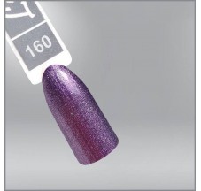 Гель-лак Luxton 160 фиолетовый металлик, 10мл