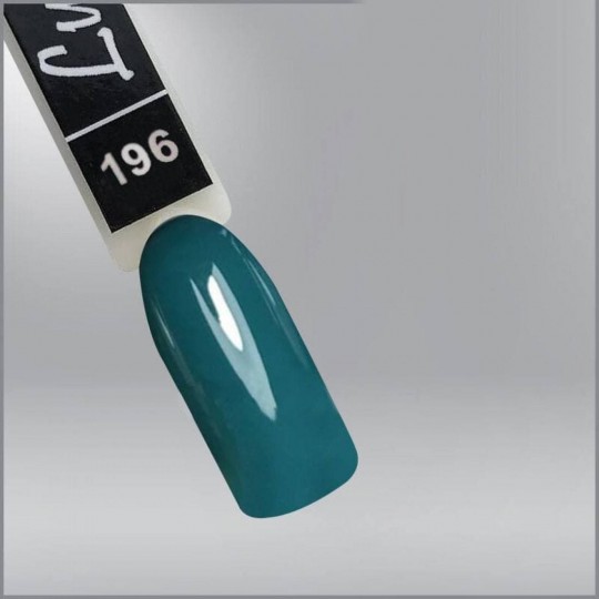 Luxton 196 gel varnish dark turquoise, enamel, 10ml