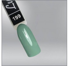 Luxton 199 gel varnish light turquoise, tiffany color, enamel, 10ml