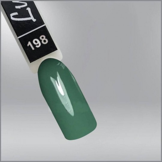 Гель-лак Luxton 198 бирюзово-зеленый, эмаль, 10мл