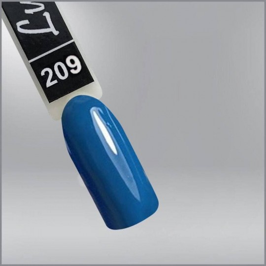 Гель-лак Luxton 209 бирюзово-синий, эмаль, 10мл