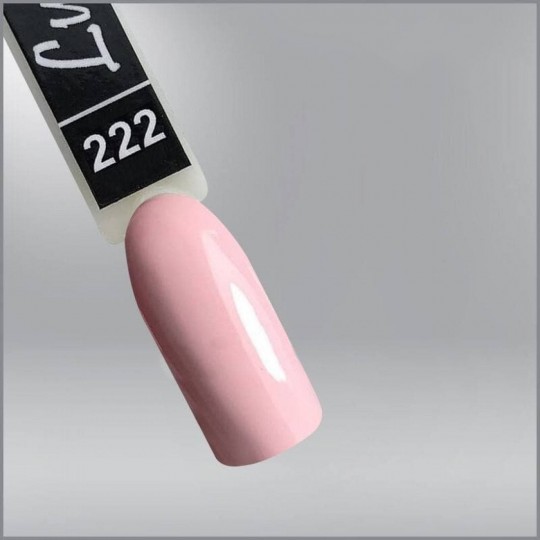 Luxton 222 light pastel pink enamel gel-polish, 10ml