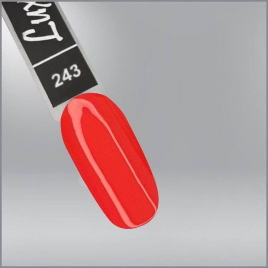 Luxton 243 Gel-polish, Crimson, Neon, 10ml