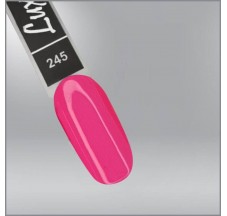 Гель-лак Luxton 245, земляничный розовый, эмаль, 10мл