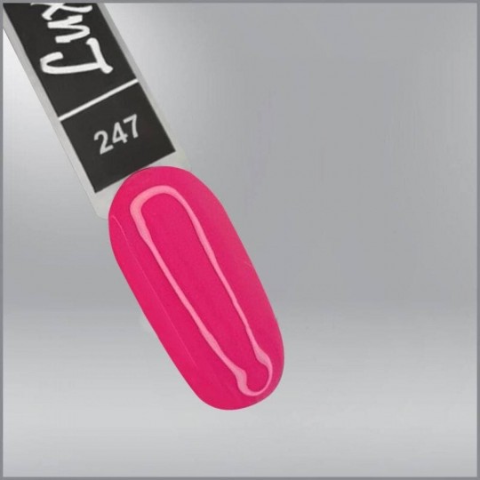 Luxton 247 Gel-Polish، Bright Pink Enamel ، 10 مل