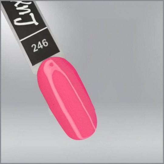 Гель-лак Luxton 246, теплый светло-розовый, эмаль, 10мл