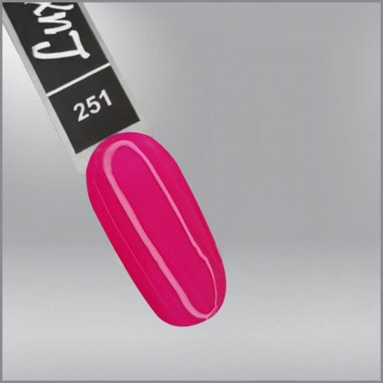 Luxton 251 Gel-Polish، Deep Pink Enamel ، 10 مل