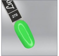 Гель-лак Luxton 270, зелёный, 10мл