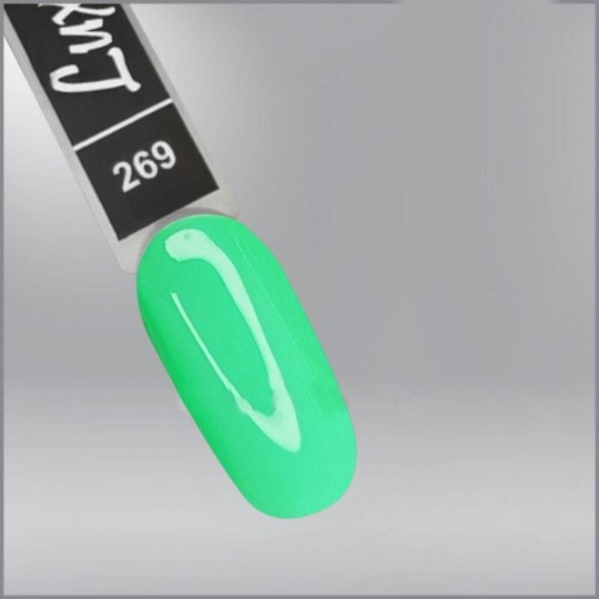 Гель-лак Luxton 269, мятно-зелёный, 10мл