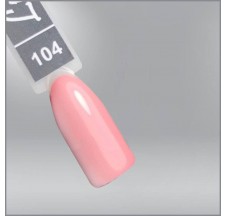 Гель-лак Luxton 104 розово-персиковый, эмаль, 10мл