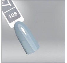Гель-лак Luxton 108 серо-голубой, эмаль, 10мл
