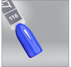 Luxton #116 כחול קורנפלור ג'ל לכה, אמייל, 10 מ"ל