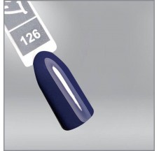Гель-лак Luxton 126 синий, эмаль, 10мл