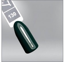 Гель-лак Luxton 130 темно-зеленый, эмаль, 10мл