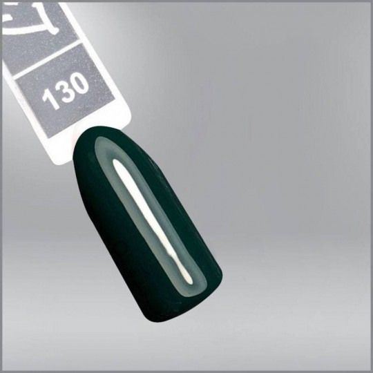 Luxton Gel Lacquer 130 Dark Green Enamel, 10ml