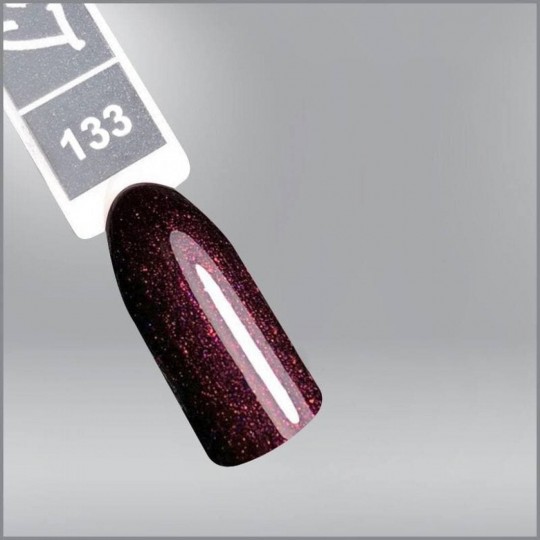 Luxton Gel Lacquer 133 Brown with Sparkles, 10ml