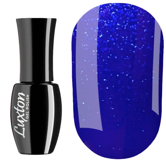 Gel Polish Luxton №068 (blue with glitter) 10 ml (LUX-068)