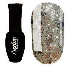 לק ג’ל Luxton מס' 069 (נצנצים כסופים) 10 מ"ל (LUX-069)