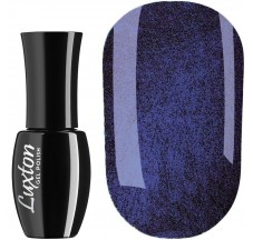 طلاء أظافر جيل Luxton رقم 090 (أزرق داكن مع لمّاع، مينا) 10 مل (LUX-090)