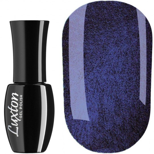 Gel Polish Luxton №090 (dark blue with glitter) 10 ml (LUX-090)