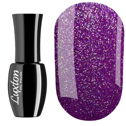 Gel Polish Luxton №093 (purple with glitter) 10 ml (LUX-093)