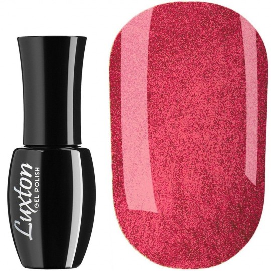 Gel Polish Luxton №127 (raspberry with glitter) 10 ml (LUX-127)