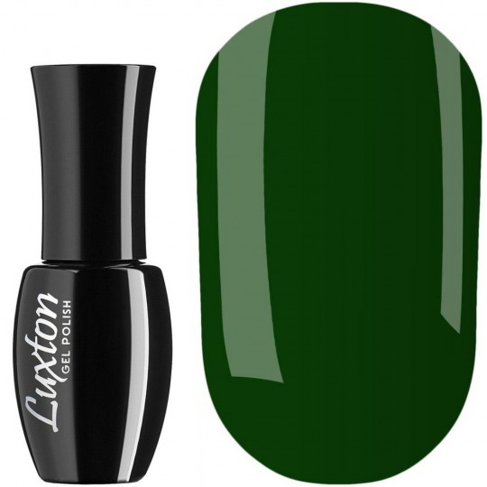 Gel Polish Luxton №130 (dark green, enamel) 10 ml (LUX-130)