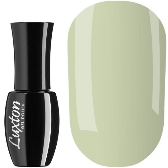 Gel Polish Luxton №146 (white-green, enamel) 10 ml (LUX-146)