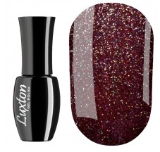 طلاء أظافر جيل Luxton رقم 164 (برقوقي مع بريق متعدد الألوان) 10 مل (LUX-164)