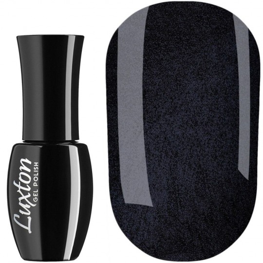 Gel Polish Luxton №167 (dark blue with multicolor glitter) 10 ml (LUX-167)