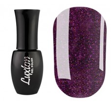 Gel Polish Luxton №170 (eggplant with multicolor glitter) 10 ml (LUX-170)