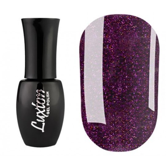 Gel Polish Luxton №170 (eggplant with multicolor glitter) 10 ml (LUX-170)