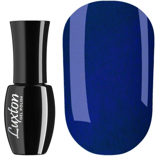 Gel Polish Luxton №174 (bright blue with multicolor glitter) 10 ml (LUX-174)