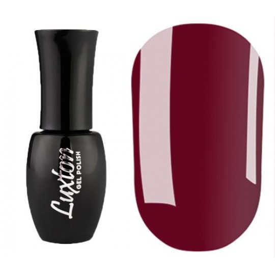 طلاء أظافر جيل Luxton رقم 182 (أحمر-خمري، مينا) 10 مل (LUX-182)