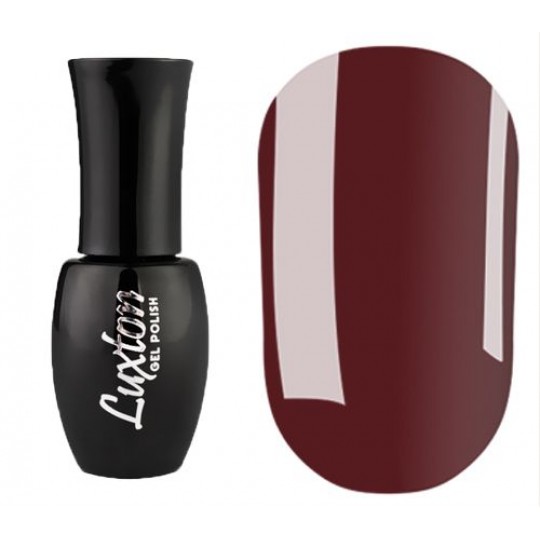 Gel Polish Luxton №184 (burgundy with warm undertone, enamel) 10 ml (LUX-184)