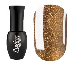 Gel Polish Luxton №194 (bronze-gold with glitter) 10 ml (LUX-194)