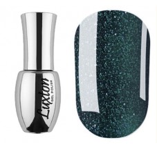 Gel Polish Luxton №195 (emerald with blue glitter) 10 ml (LUX-195)