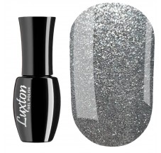 طلاء أظافر جيل Luxton رقم 203 (فضي مع بريق) 10 مل (LUX-203)